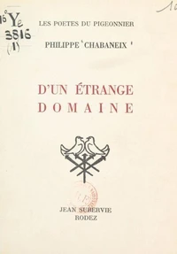 D'un étrange domaine