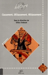 Classement, DEclassement, REclassement