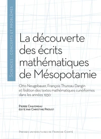 La découverte des écrits mathématiques de Mésopotamie