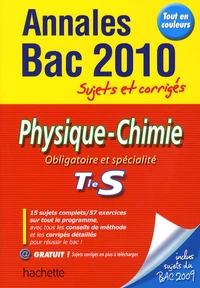Physique-Chimie Tle S