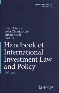 Handbook of International Investment Law and Policy