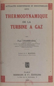Thermodynamique de la turbine à gaz