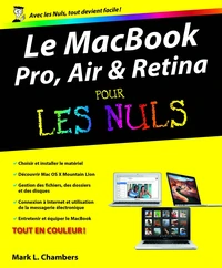 MacBook Pro, Air, Retina pour les Nuls