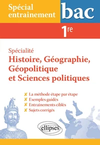 Spécialité histoire, géographie, géopolitique et sciences politiques 1re