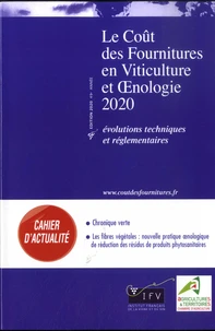 Le Coût des fournitures en viticulture et en oenologie 2020