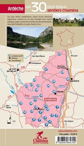 Ardèche. Les 30 plus beaux sentiers