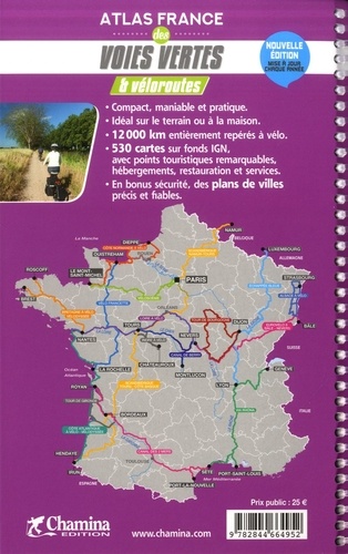 Atlas France des voies vertes et véloroutes