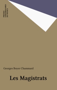 Chammard Boyer - Les Magistrats.