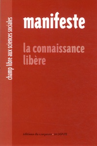 Champ libre Sc sociales - Manifeste - La connaissance libère.