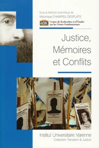 Justice, Mémoires et Conflits