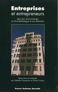 Entreprises et entrepreneurs dans leur environnement en Grande-Bretagne et aux Etats-Unis