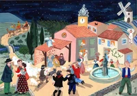 Calendrier de l'avent Les délicatesses de Dieu avec "La Pastorale des santons de Provence"