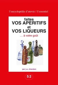 Faites vos apéritifs et vos liqueurs...