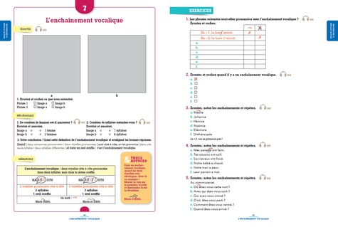 Phonétique essentielle du français A1-A2  avec 1 CD audio MP3