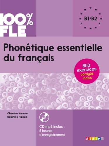 Phonétique essentielle du français B1-B2  avec 1 CD audio MP3