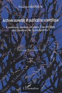 Archives ouvertes et publication scientifique