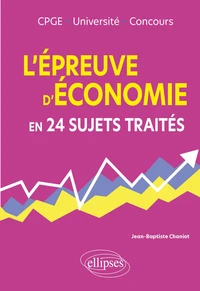 L'épreuve d'économie en 24 sujets traités