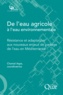 Chantal Aspe - De l'eau agricole à l'eau environnementale - Résistance et adaptation aux nouveaux enjeux de partage de l'eau en Méditerranée.