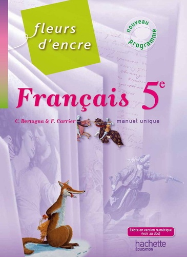 Chantal Bertagna - Français 5e - Livre du professeur.