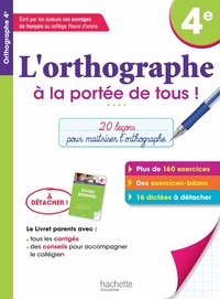 Lorthographe à la portée de tous 4e.pdf