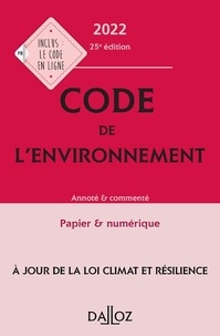 Chantal Cans et Jessica Makowiak - Code de l'environnement - Annoté & commenté.