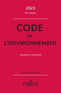 Chantal Cans et Jessica Makowiak - Code de l'environnement.