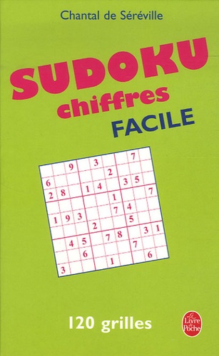 Chantal de Séréville - Sudoku - Chiffres faciles.