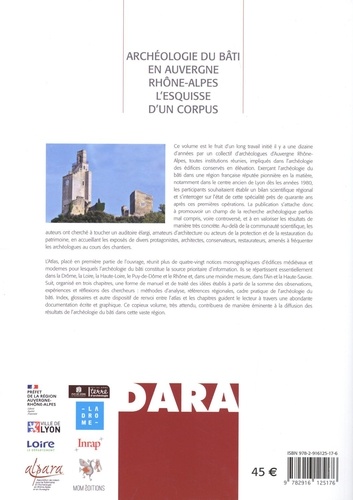 Archéologie du bâti en Auvergne-Rhône-Alpes. L'esquisse d'un corpus