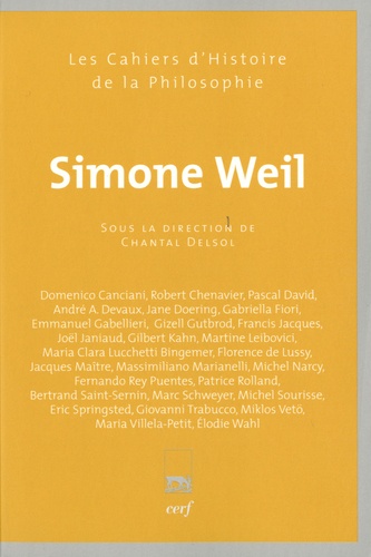 Chantal Delsol - Simone Weil.