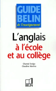 L'anglais à l'école et au collège