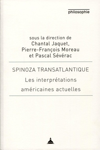 Spinoza transatlantique. Les interprétations américaines actuelles