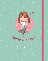  Chantecler - Papier à lettres, fille avec livre.
