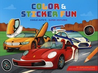  Chantecler - Super voitures - Color & sticker fun.