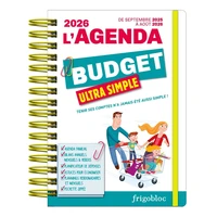 L'agenda budget ultra simple