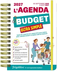 L'agenda budget ultra simple