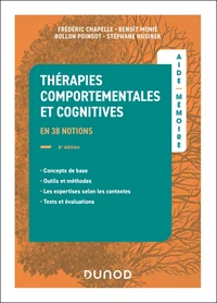Thérapies comportementales et cognitives en 38 notions