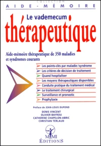Le vademecum thérapeutique