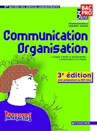 Communication organisation 2e Bac pro
