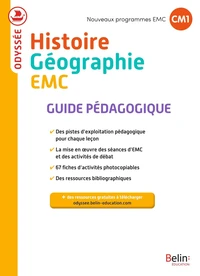 Histoire Géographie EMC CM1 Odyssée