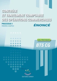 Contrôle et traitement des opérations commerciales - Enoncé