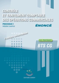 Contrôle et traitement des opérations commerciales Processus 1 du BTS CG