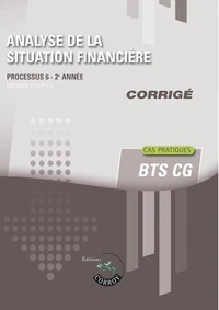 P6- Analyse de la situation financière- Corrigé