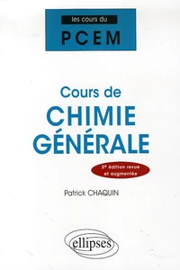 Cours de Chimie Générale