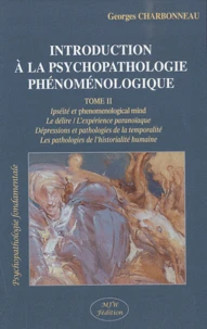 Introduction à la psychopathologie phénoménologique