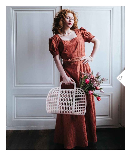 Ma garde-robe bohème chic. 18 modèles à coudre pour une allure rétro et poétique