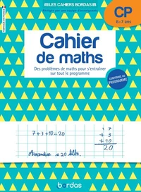 Cahier de maths CP
