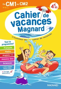 Cahier de vacances du CM1 vers le CM2