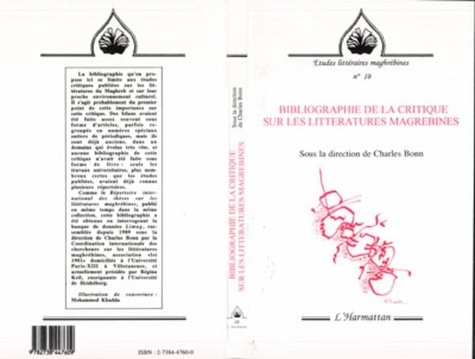 Charles Bonn - Bibliographie de la critique sur les litteratures maghrebines.