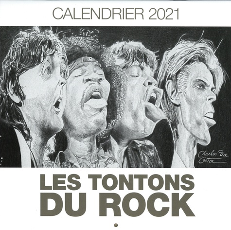 Calendrier Les tontons du rock  Edition 2021