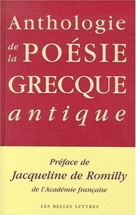 Histoiresdenlire.be Anthologie de la poésie grecque antique Image